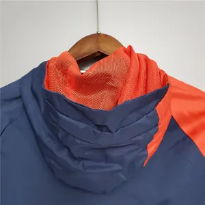 20-21 PSG whiteredblue classic style windbreaker 4