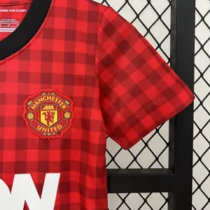 12-13 Manchester United Home Retro Kid Kits Youth Apparels AAAAJersey Wholesale Yupoo 4
