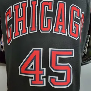 JDRDAN#45 Chicago Bulls Black 5