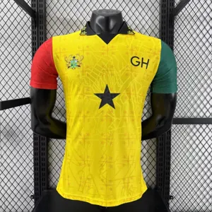 2025 Ghana Commemorative Yellow Player Shirt AAAAJersey Supply Yupoo