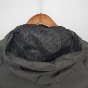 21-22 PSG Black Windbreaker 4