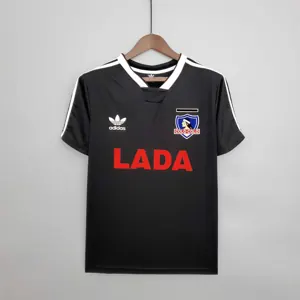 1991 Colo Colo Away Retro Kit Vintage black Shirt Football AAAAJersey Supply Yupoo 10