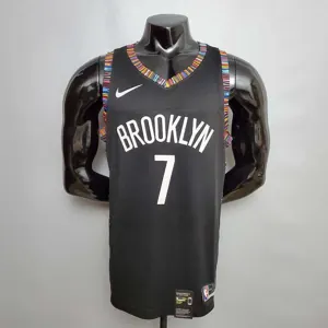 Durant #7 Brooklyn Nets City version black