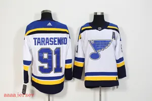 St. Louis Blues ice hockey jersey M-3XL 圣路易蓝调队冰球服