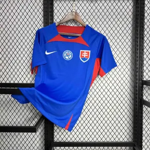 2024 Slovakia Home Kit UEFA Euro Shirt Football AAAAJersey Supplier 5