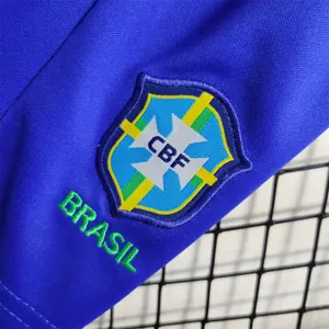 23-24 Brazil home kids kit size 16-28 futbol shirts 8
