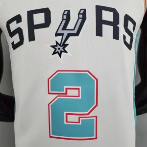 2022 season Leonard #2 Spurs City Edition white 7