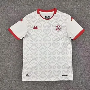2025 Tunisia Away Kit Soccer T-Shirt AAAAJersey Supply Yupoo