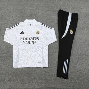 24-25 Real Madrid Long Sleeve Training Suit Football Shirts 3
