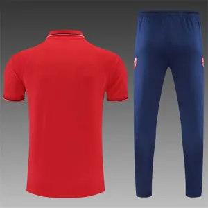 Atletico Madrid Polo red chest print 14
