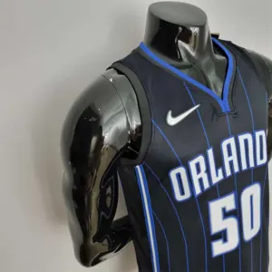 75th Anniversary Anthony#50 Orlando Magic Black NBA Jersey 9