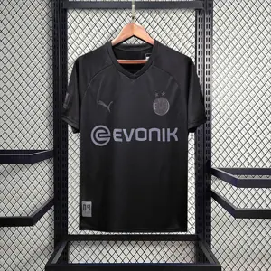 19-20 Dortmund Black Retro Kit Vintage Shirt Football AAAAJersey Supplier