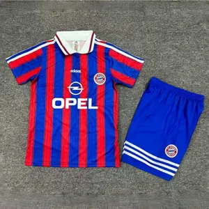 95-97 Bayern Munich Home Retro Kid Kits Youth Apparels Sport AAAAJersey Yupoo 1