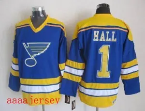 St. Louis Blues retro ice hockey jersey M-3XL 圣路易蓝调队复古冰球服