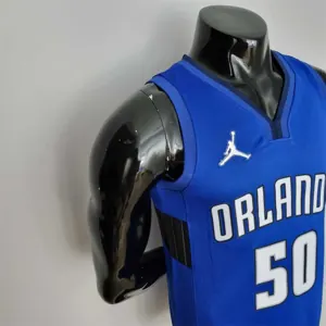 75th Anniversary Anthony#50 Orlando Magic Blue NBA Jersey 6