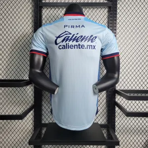 23-24 Cruz Azul Away Light Blue Kit Player Version Shirt Football Jerseys Yupoo 3