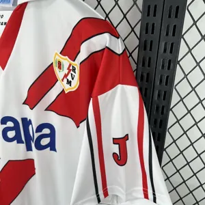 97-98 Rayo Vallecano Home Retro Kit Vintage Shirt AAAAJersey Supply Yupoo 5