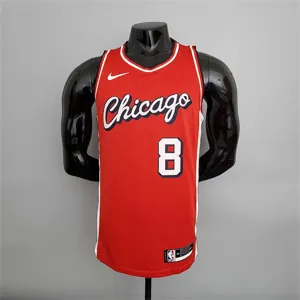 2022 Bulls LaVine #8 City Edition Red