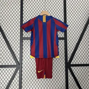 05-06 Barcelona Home Retro Kids Kits Football Jerseys Yupoo 6
