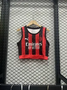 25-26 AC Milan Home Women's Summer Fan Version Kit Lady Vest Apparels AAAAJersey Yupoo