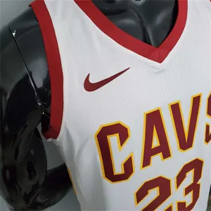 Cavaliers James #23 White 3