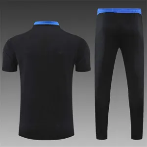 Real Madrid Polo black with yellow-logo 10