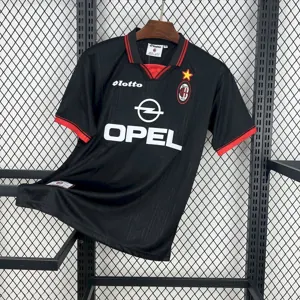 97-98 AC Milan Fourth Retro Kit Vintage Shirt AAAAJersey Wholesale Yupoo