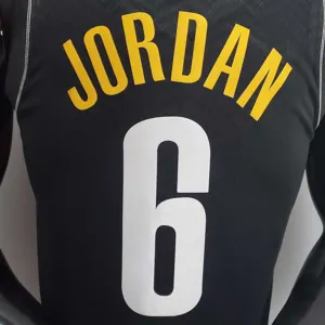 New Brooklyn Nets JORDAN#6 City Edition Black 3