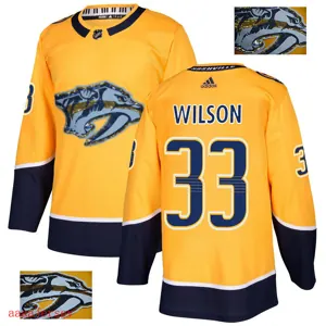 2018 Nashville Predators ice hockey jersey M-3XL 纳什维尔掠夺者队时尚亮片款冰球服 11