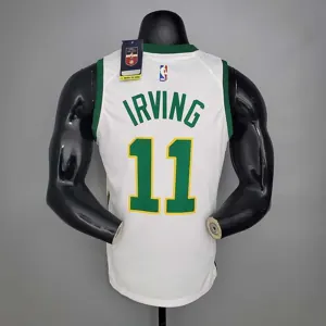 Irving #11 Celtics White Platinum Limited 4