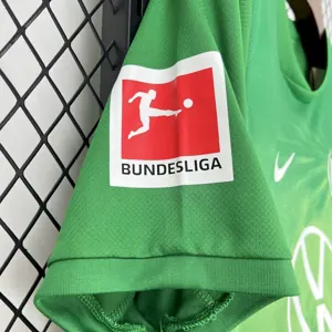 25-26 Wolfsburg Home Shirt Football Apparels Soccer AAAAJersey Yupoo 4