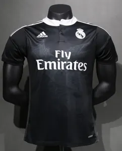 14-15 Real Madrid Third Away Retro Kit Vintage Player Version Sino Shirt AAAAJersey Dropship Yu