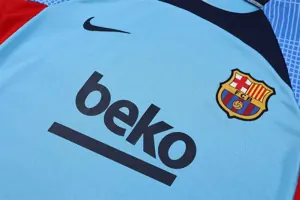 22-23 Barcelona training suit short sleeve kit blue - 3 17