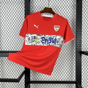 06-07 Stuttgart Away Retro Kit Vintage Shirt Soccer AAAAJersey Yupoo 3