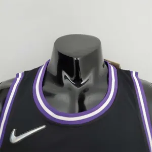 2022 Season QUETA#88 Kings City Edition Black NBA Jersey 4