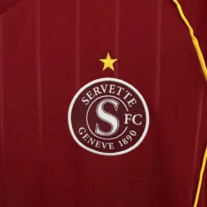 25-26 Servette Home Kit Red Shirt Football Uniform AAAAJersey Supplier Yupoo 2