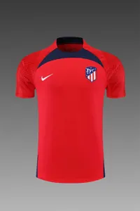 22-23 Atletico Madrid training suit short sleeve kit red 16