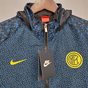 21-22 Inter Milan blue Camouflage Windbreaker 2