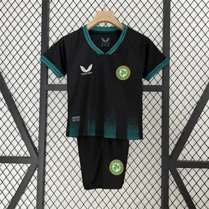 2023 Ireland third black kid kit Best Soccer Jersey