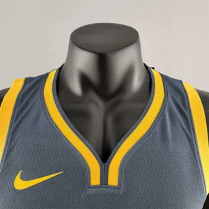2018 WIGGINS #22 Golden State Warriors Grey NBA Jersey 3