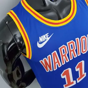75th Anniversary Thompson #11 Warriors Retro Blue 6