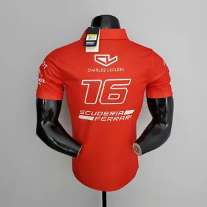 F1 Formula One 2022 Ferrari Polo Red 5