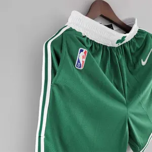 Boston Celtics NBA Shorts Green 3