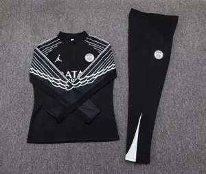 25-26 PSG Paris Black Training Soccer Suit AAAAJersey Yupoo 1