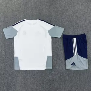 26-27 Real Madrid Mens Kit White Training Suit Yupoo 7 2