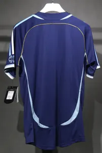2006 Argentina Away World Cup Retro Kit Vintage Player Version Sino Shirt AAAAJersey Dropship Y 3