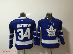 Toronto Maple Leafs kids ice hockey jersey SM-LXL 多伦多枫叶队童装冰球服
