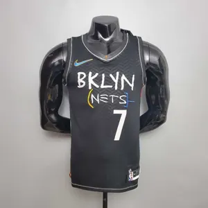 New Brooklyn Nets DURANT#7 City Edition Black