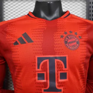 24-25 Bayern Munich Home Long Sleeve Player Version Shirt Sport AAAAJersey Yupoo 4