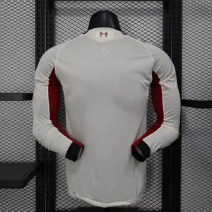 25-26 Liverpool Away Kit Player Version Long Sleeve Shirt Football Sports AAAAJersey Supplier Yupoo 5